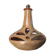 Ceramic lamp foot signed double lighting 50 60 years