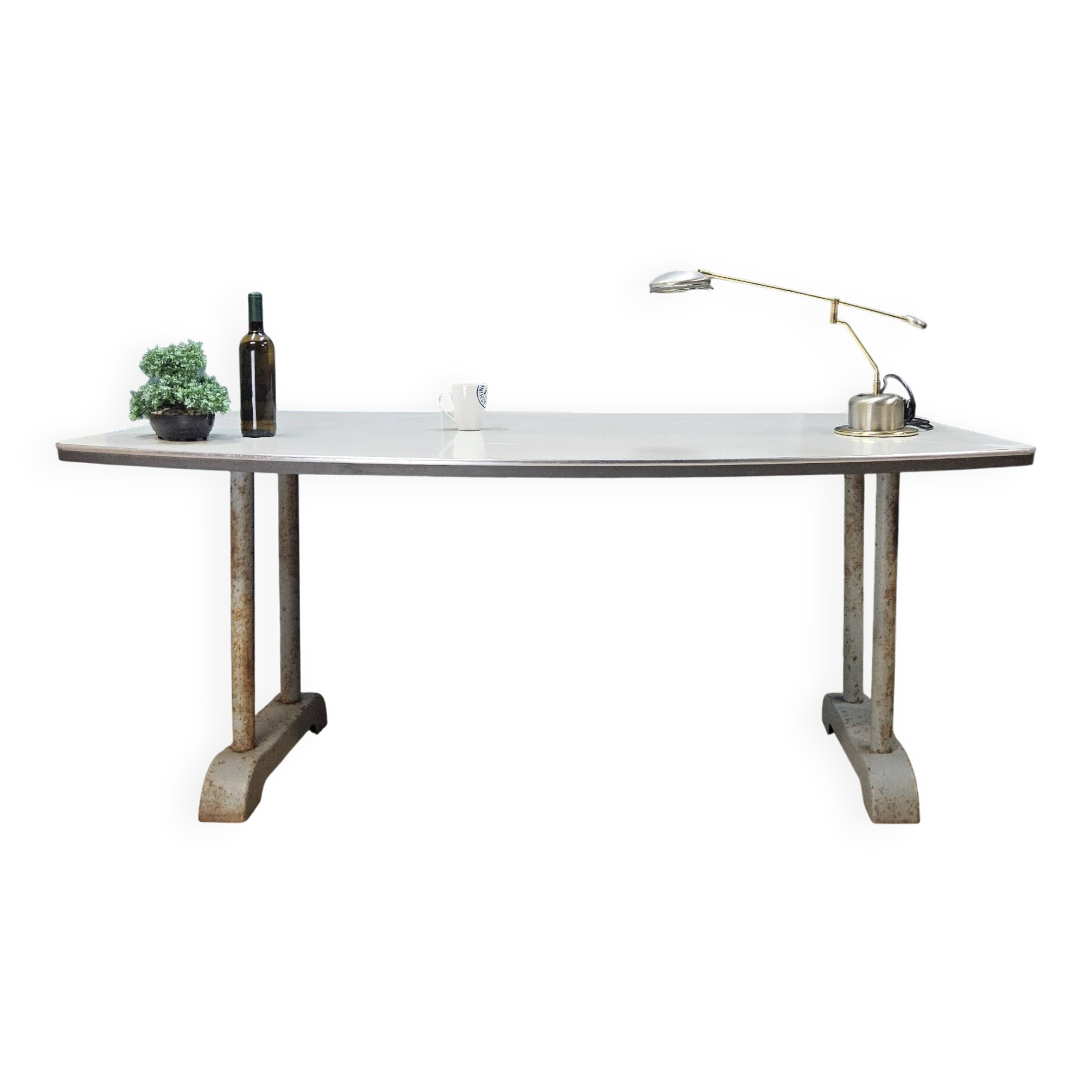 Vintage (50s) industrial tables / tabletops (Gispen style)