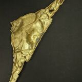Grand fronton style Louis XV du XIXe - bronze signé Poix Blin