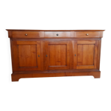 3-door wooden sideboard