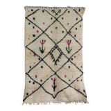 Handmade wool Berber rug 172x110 cm