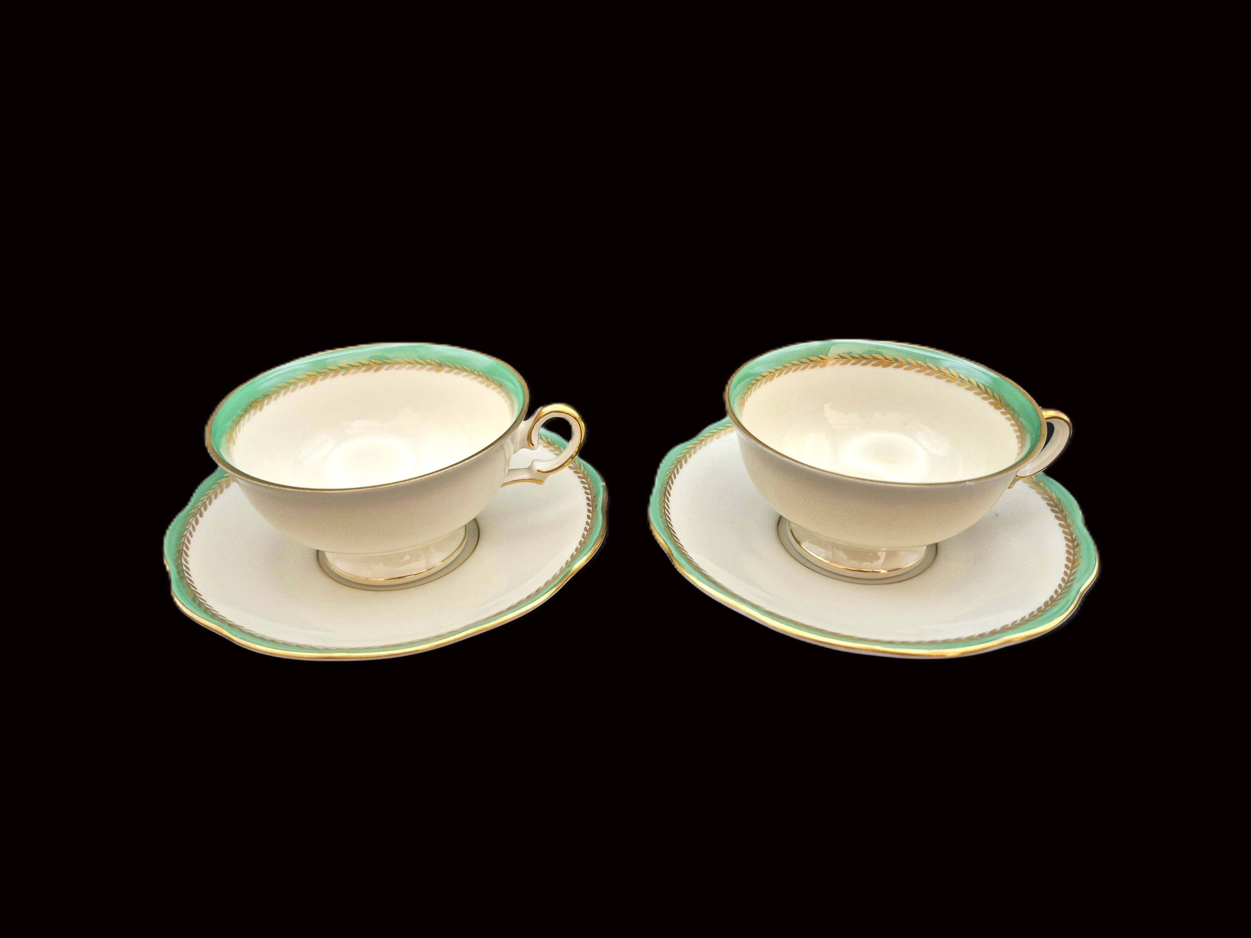 Duo of cups "Prinzess" – Krister Porcelain Manufacture (KPM) Germany