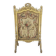 Louis XVI period 18th century fireplace screen in gilded wood