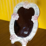 Venetian mirror Ongaro e Fuga Italy, Murano glass mirror, table mirror or wall mirror