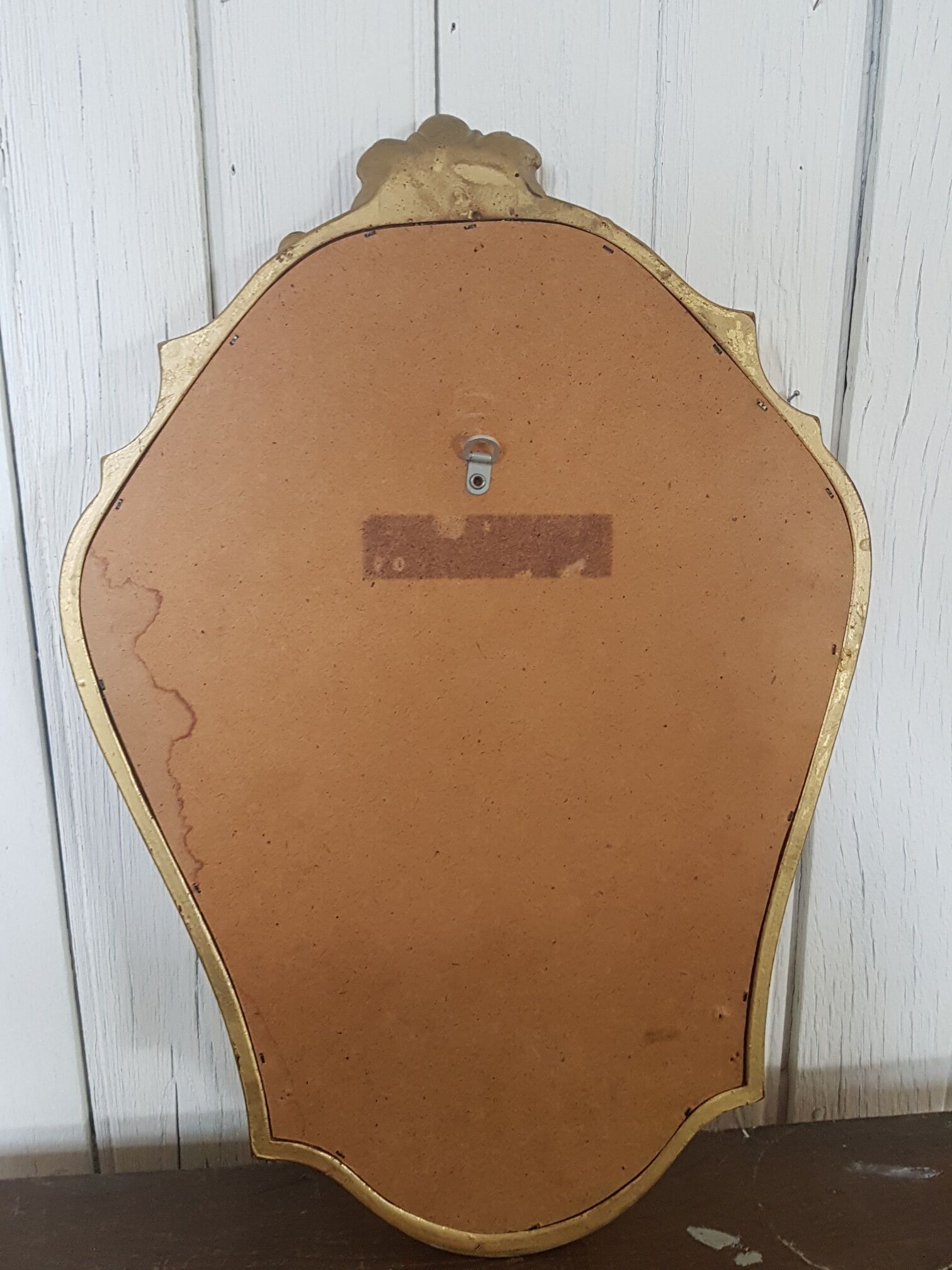 Louis XI Baroque Style Golden Mirror 34x52cm