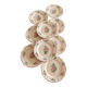 9 dessert plates “Réverbère fin” KG Lunéville