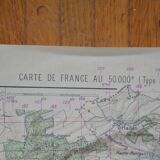 Vintage map of Thionville