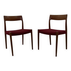 Ensemble de chaises danoises - set