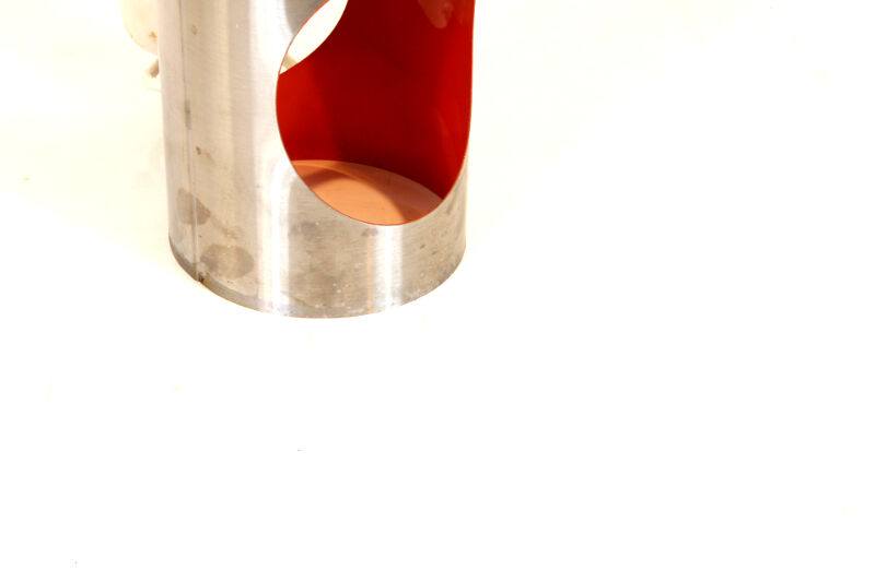 Vintage stainless steel hanging lamp