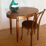 Walnut side table 1930