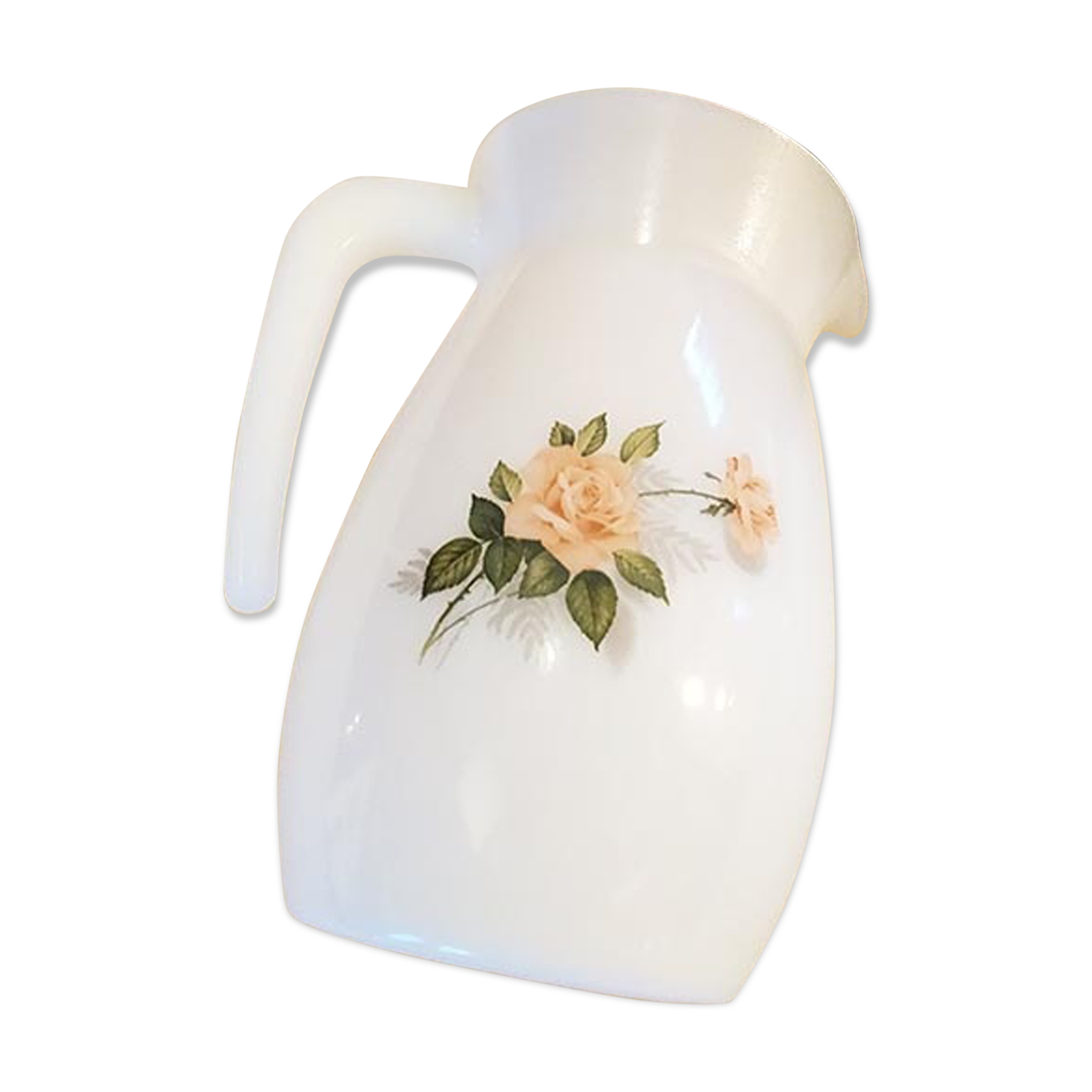 Vintage Arcopal pitcher
