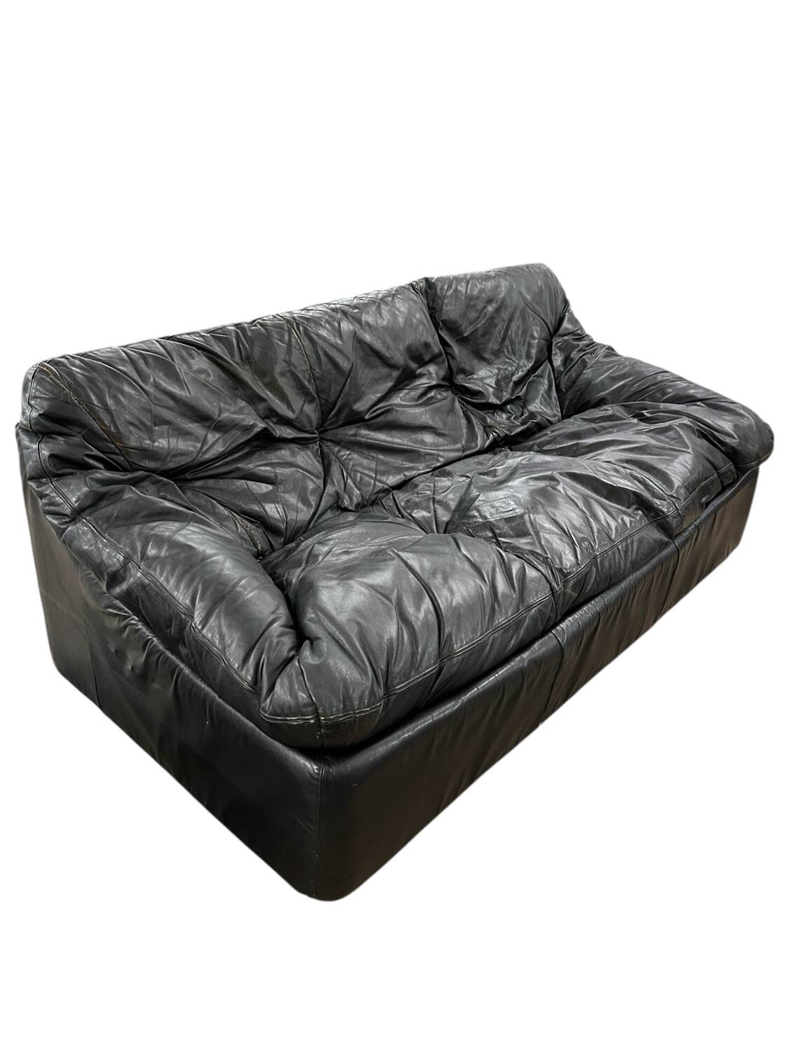 Cinna leather sofa 1970