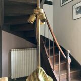 Authentic Maison Charles lamp, in brass and