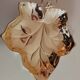 Silver leaf vine dish, silver-plated metal