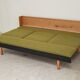 Green folding bench / Sofa  
Drevotvar Czechoslovakia 1960