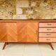 Vintage enfilade in ash and mahogany circa 1950s