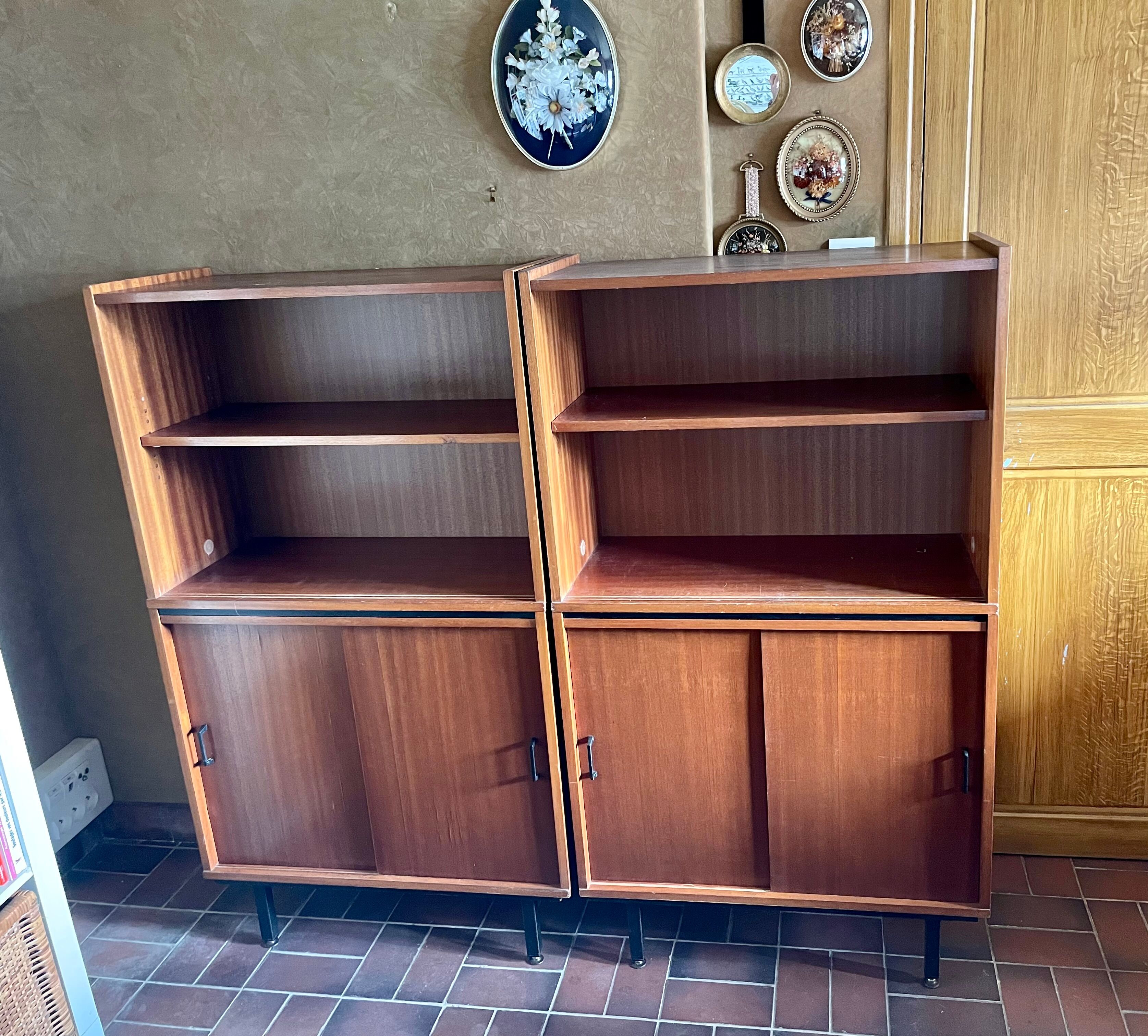 Vintage modular bookcase