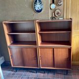 Vintage modular bookcase