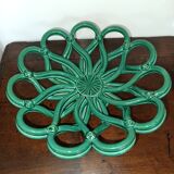 Vallauris woven ceramic fruit bowl