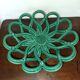 Vallauris woven ceramic fruit bowl