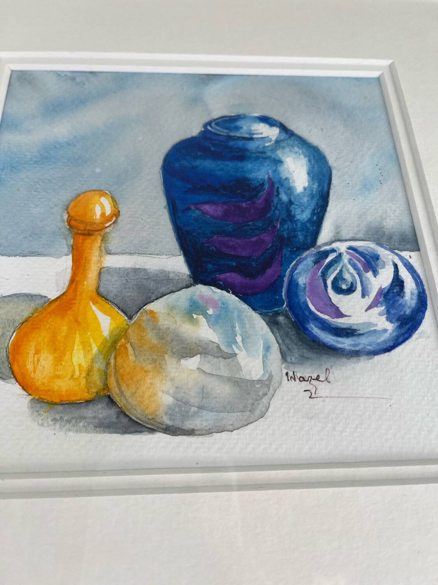 Nature morte encadrée