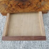 Square art deco pedestal table