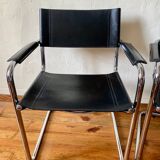 Beautiful set of (2) MG5 chairs by Matteo Grassi