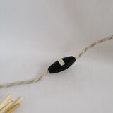 Lampe à poser en fil de jute naturel