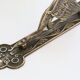 Gothic dragon rack, plant door or brass mantle holder