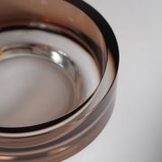 Rare modern glass bowl from the mid-century by Kaj Franck for Nuutajärvi Notsjö.