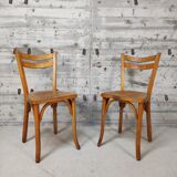 Paire de chaises bistrot Baumann