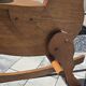 Wooden rocking horse