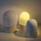 three wall sconces/ceiling lights, 1950s. Glass and Bakelite
