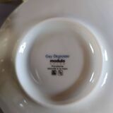 Guy Degrenne cups and saucers
