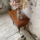 Chevet vintage placage acajou