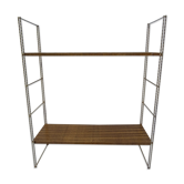 Modular wall shelf string