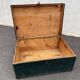 Painted wooden trunk L83 X H37 X P56