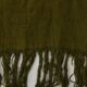 4x6 Army Green Vintage Kilim Rug, 114x184Cm