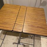 Folding formica table