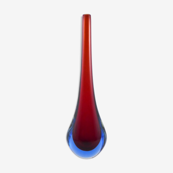 Vase drop shape in Murano glass   1960s