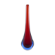 Vase goutte verre Murano modèle Sommerso 1960s