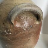 Terracotta lamp, string blinds, cable and vintage switch