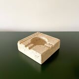 Mannelli fratelli travertine ashtray