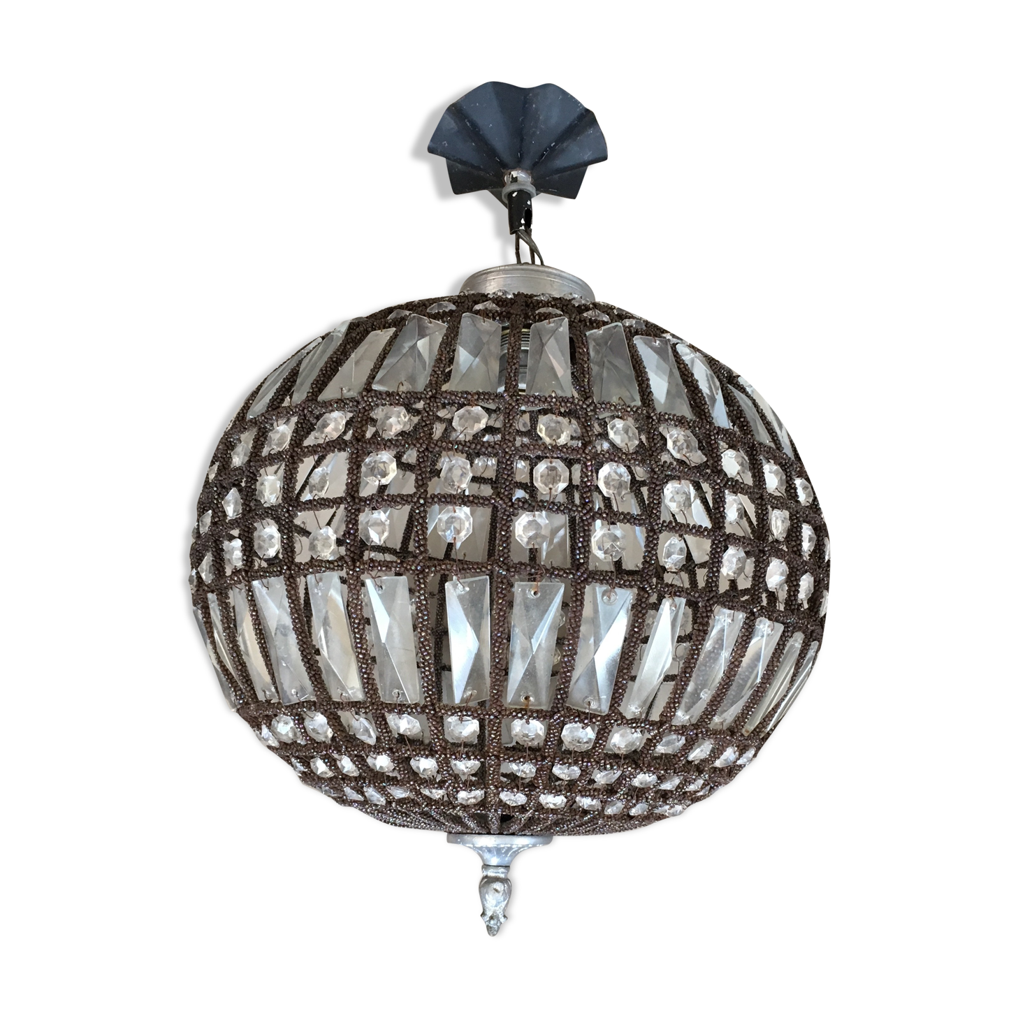 Old stamp ball hanging lamp