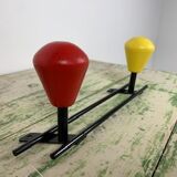 Wall coat rack double 60s