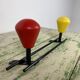 Wall coat rack double 60s