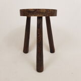 Wooden tripod stool