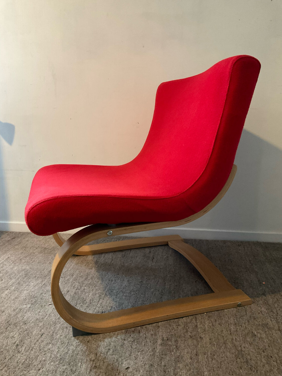 Curved wood heater 80s-90s