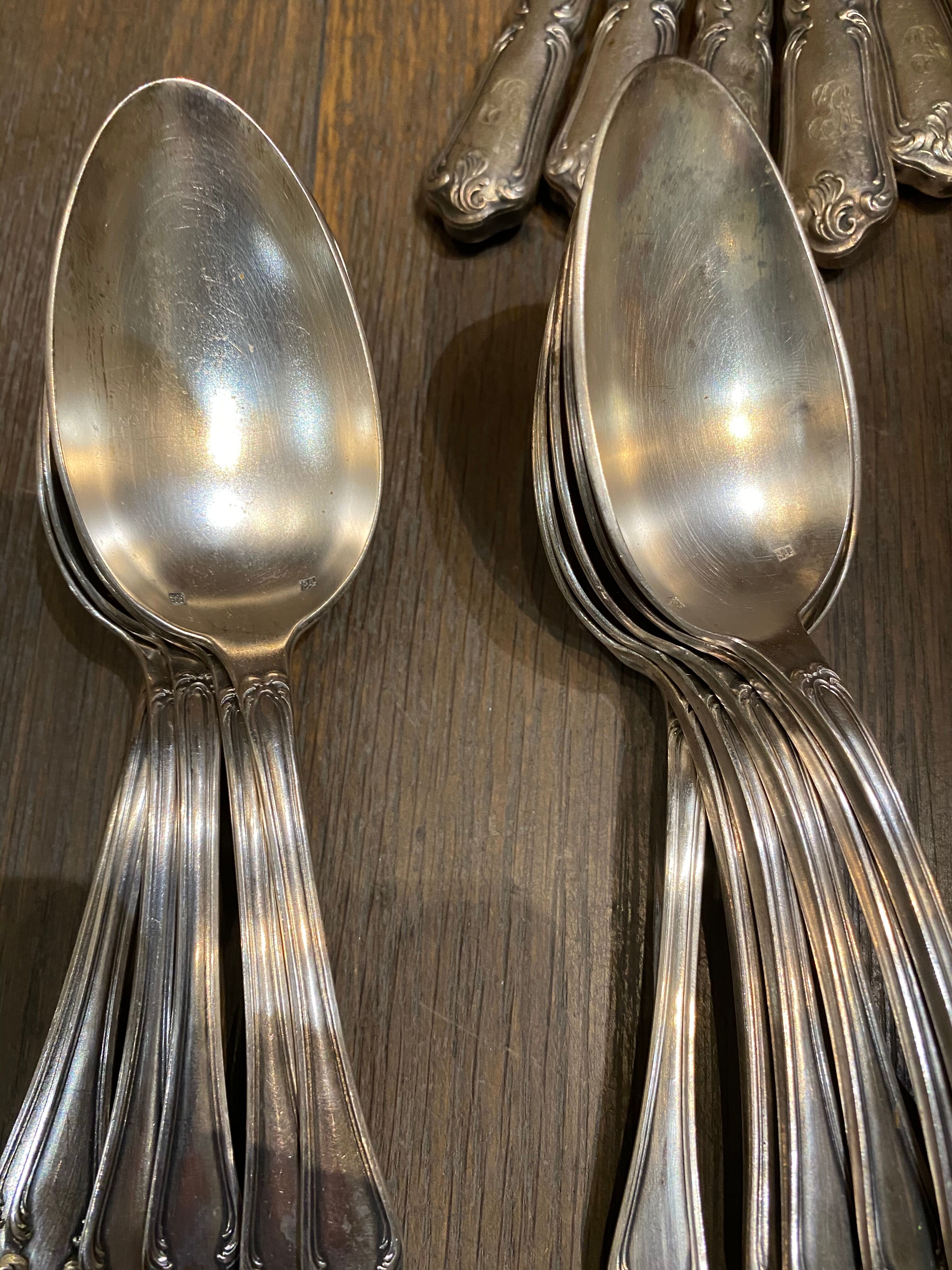 Saglier Brothers cutlery cutlery 48 pieces