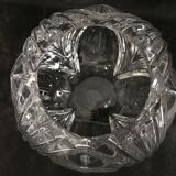Ball vase in crystal